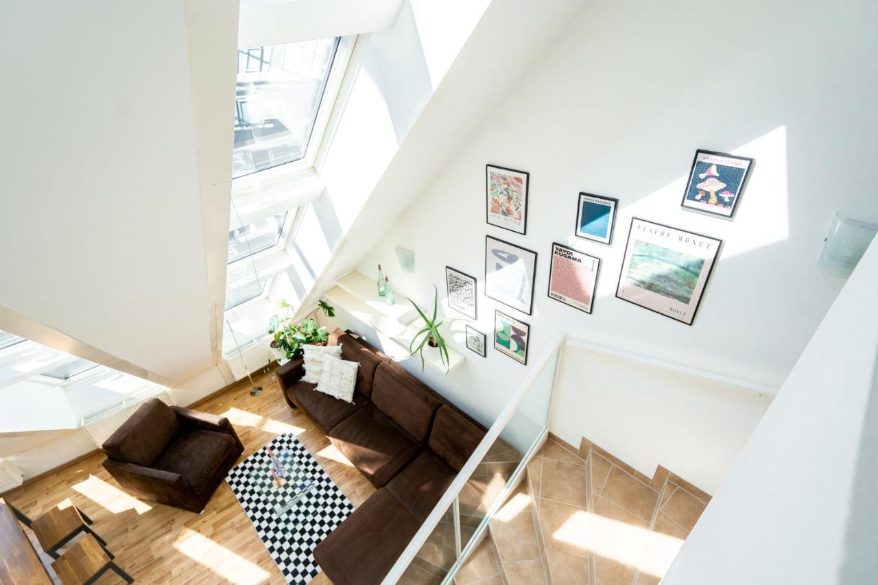 Unique Maisonette Apartment Gasometer 12Th Floor Vídeň Exteriér fotografie